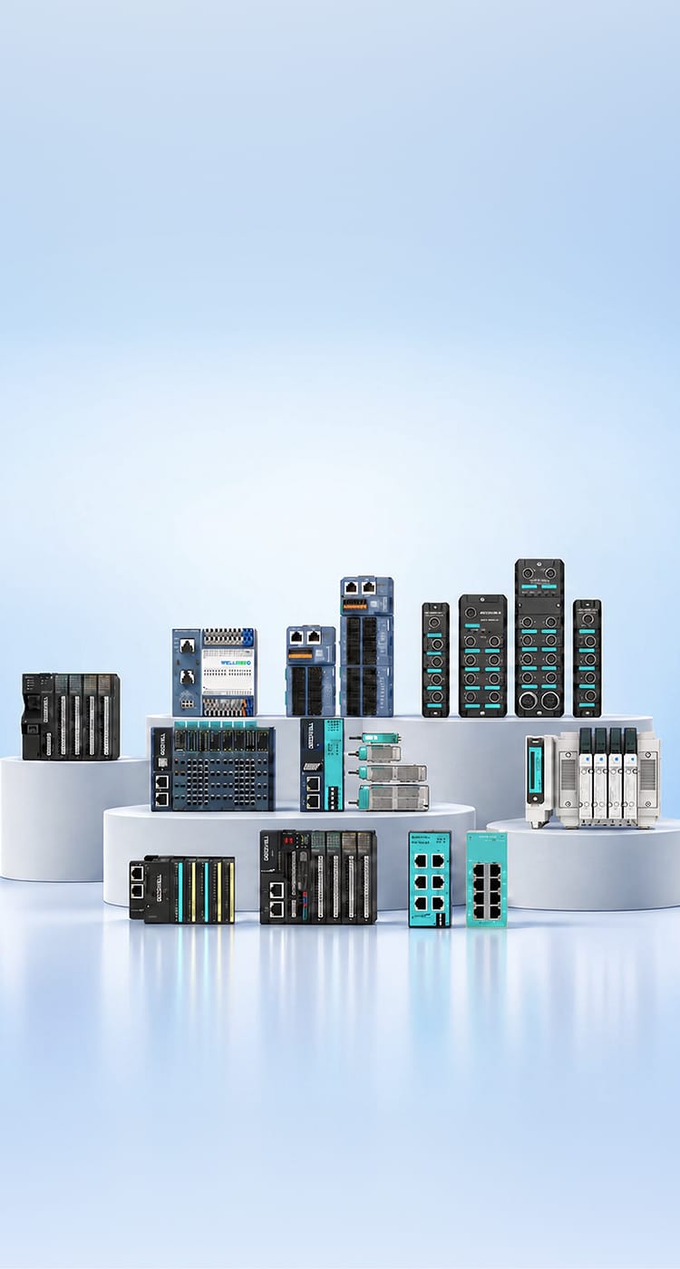 DECOWELL 산업용 네트워크 I/O 모듈 제품군